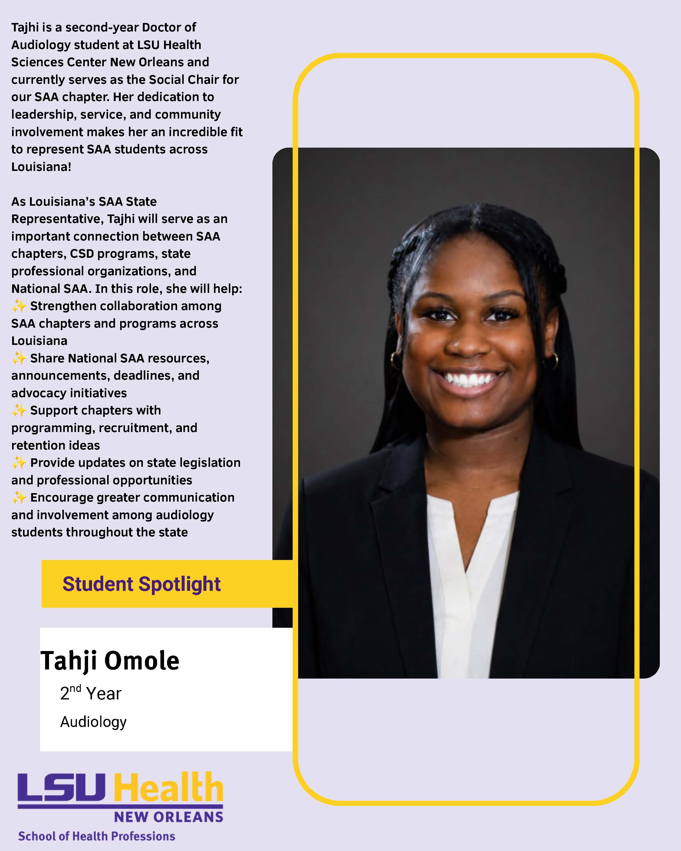 student spotlight