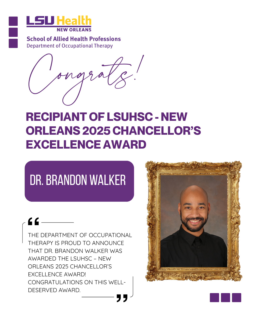 congrat brandon walker
